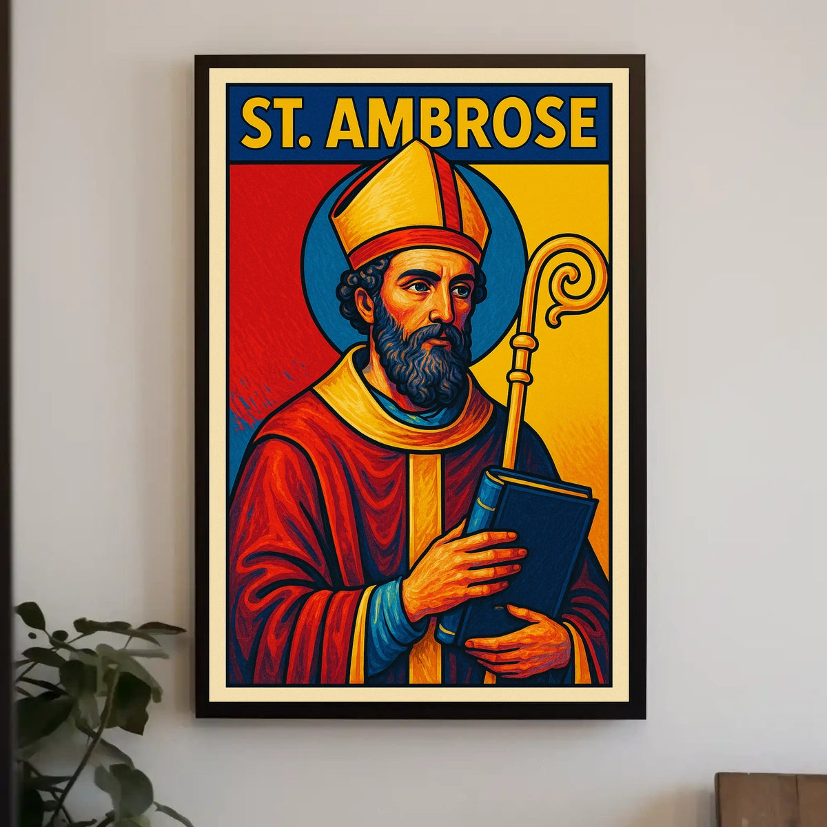 St. Ambrose Poster