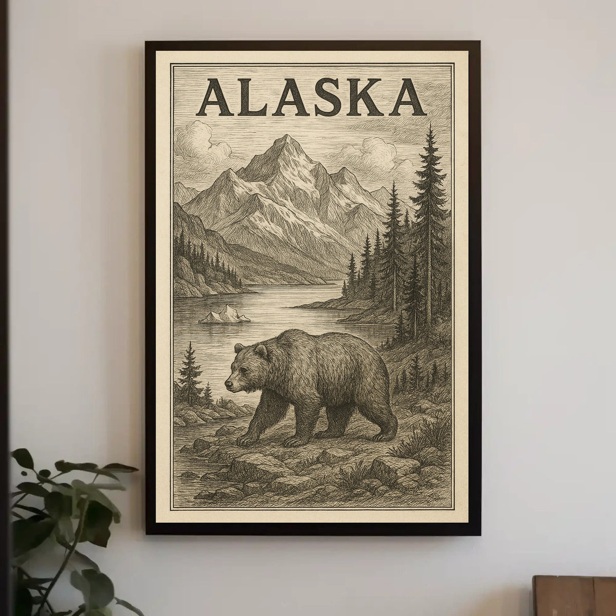 Alaska Wilderness Poster