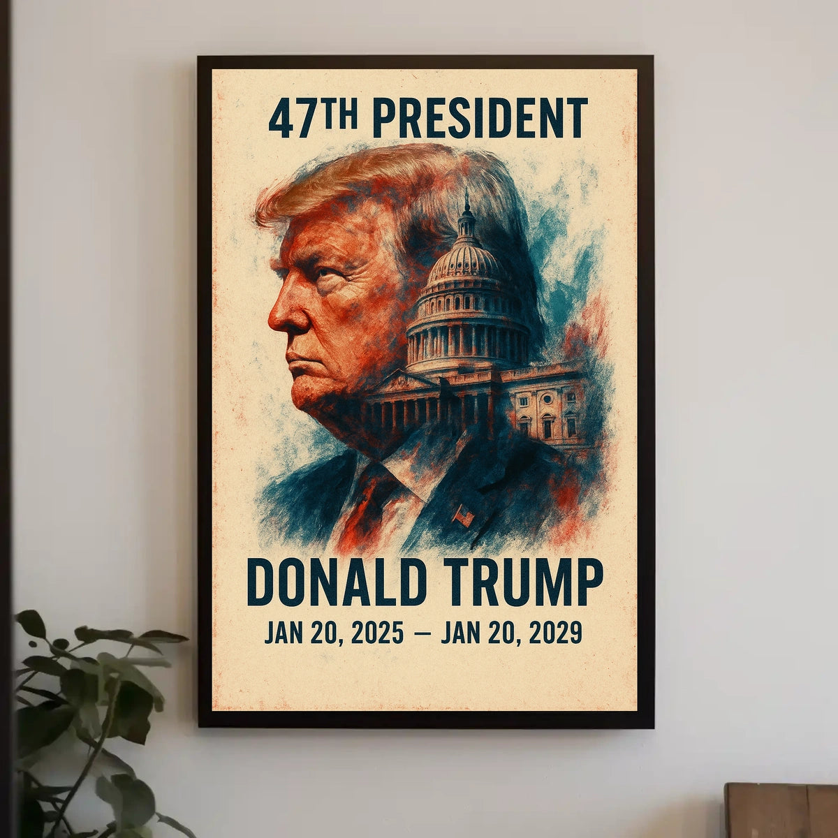 Trump Visionary Capitol Cinematic Poster