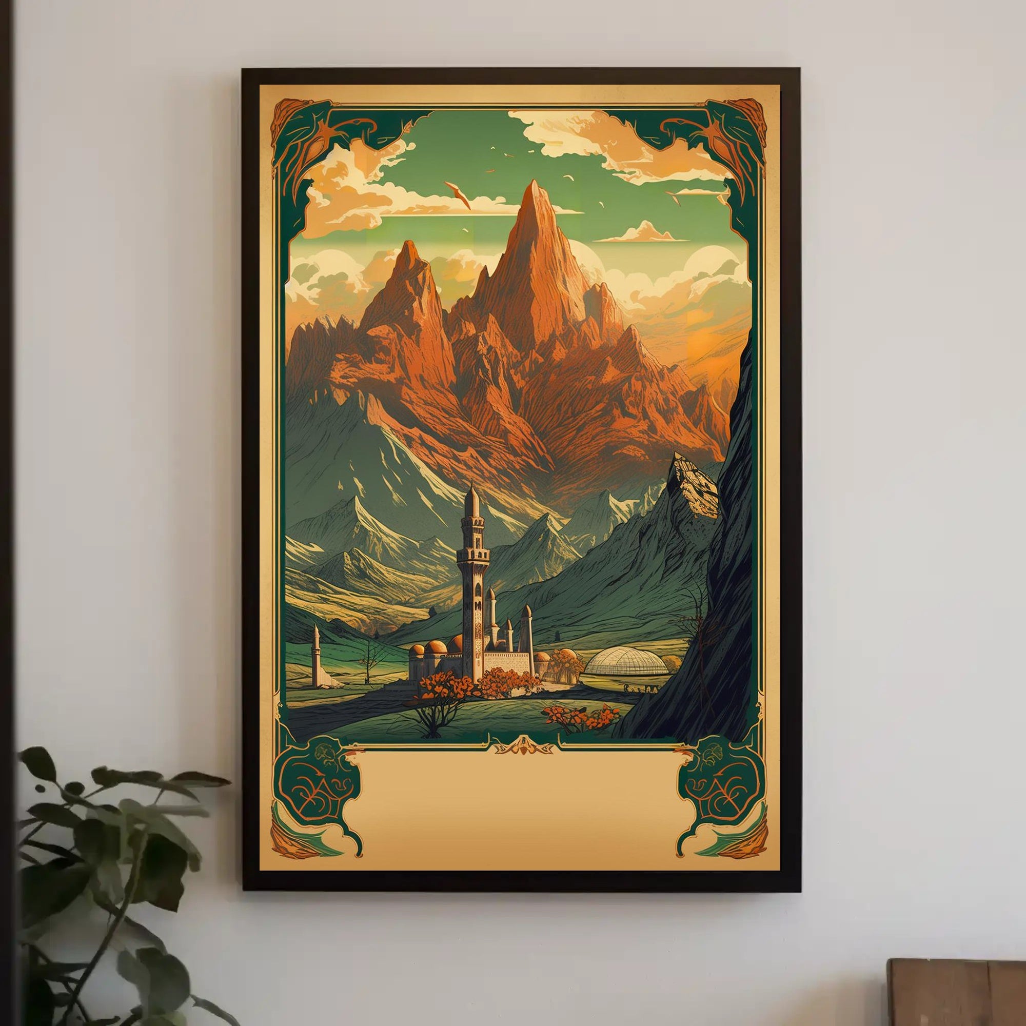 Majestic Mountain Vista Poster