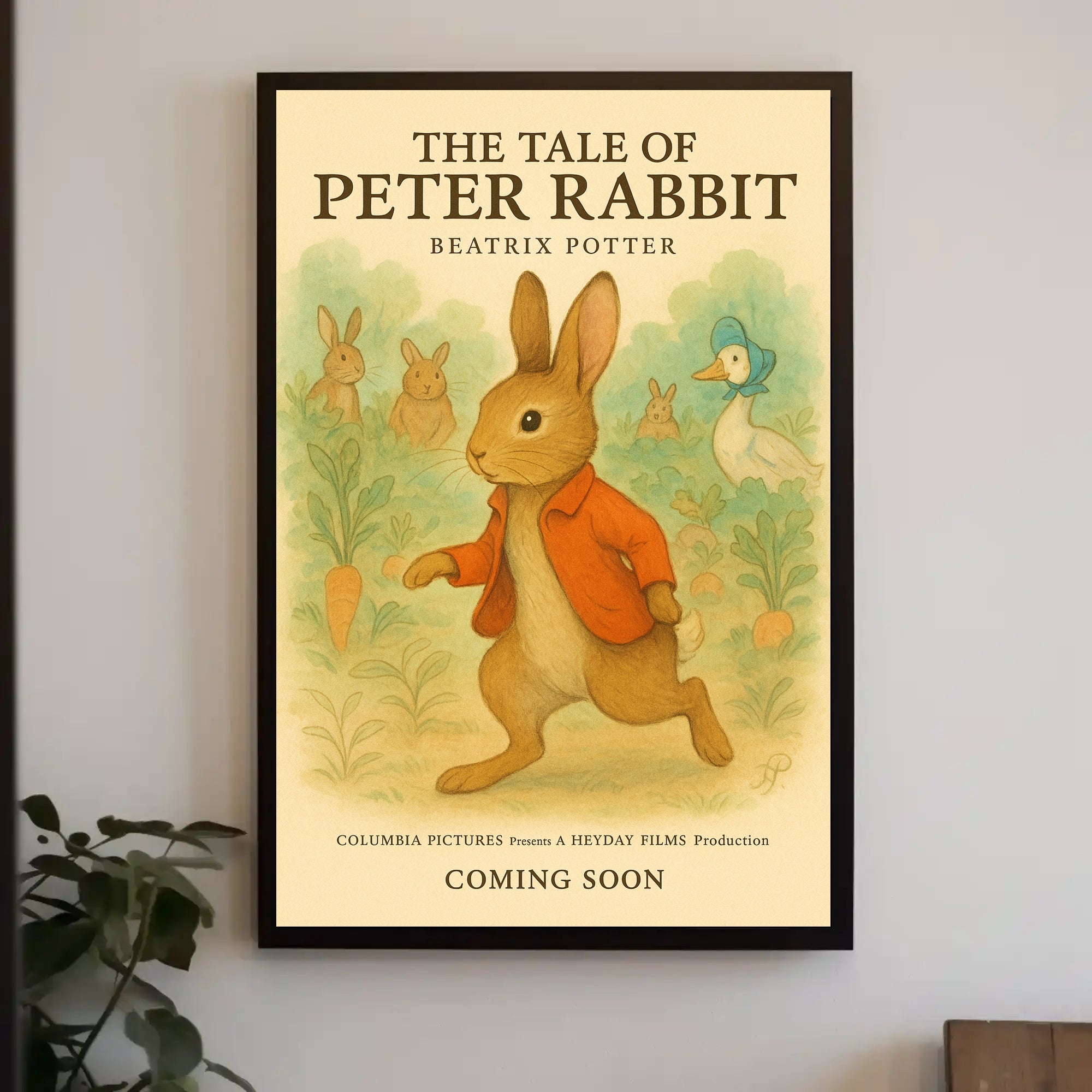 The Tale of Peter Rabbit Artistic Poster