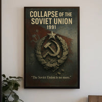 Collapse of the Soviet Union Poster PosterGoat