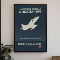McDonnell Douglas A-4KU Skyhawk Military Recruitment Poster PosterGoat