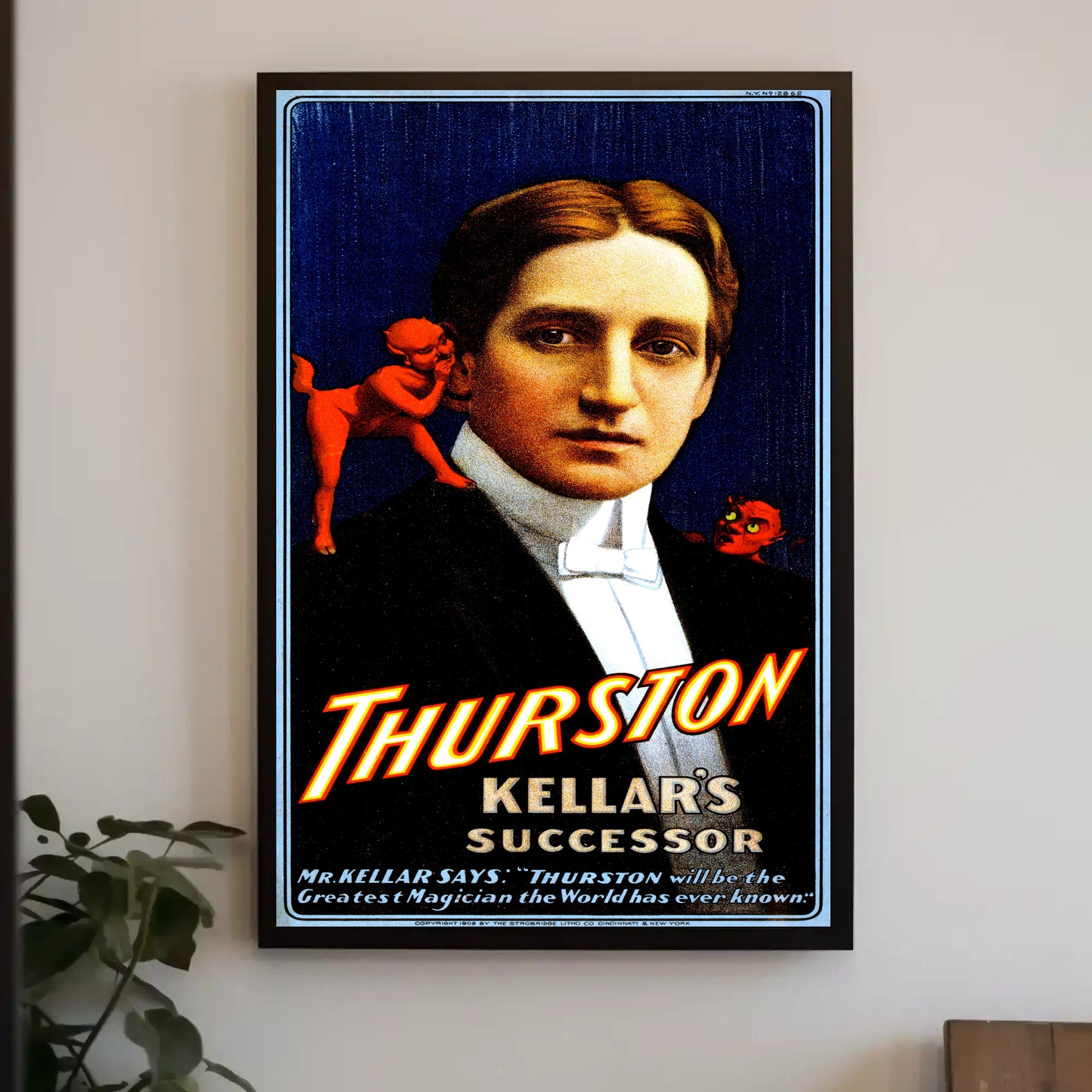 Thurston Vintage Magic Show Poster - Cultural or Heritage Poster