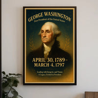 George Washington 1st President Poster PosterGoat
