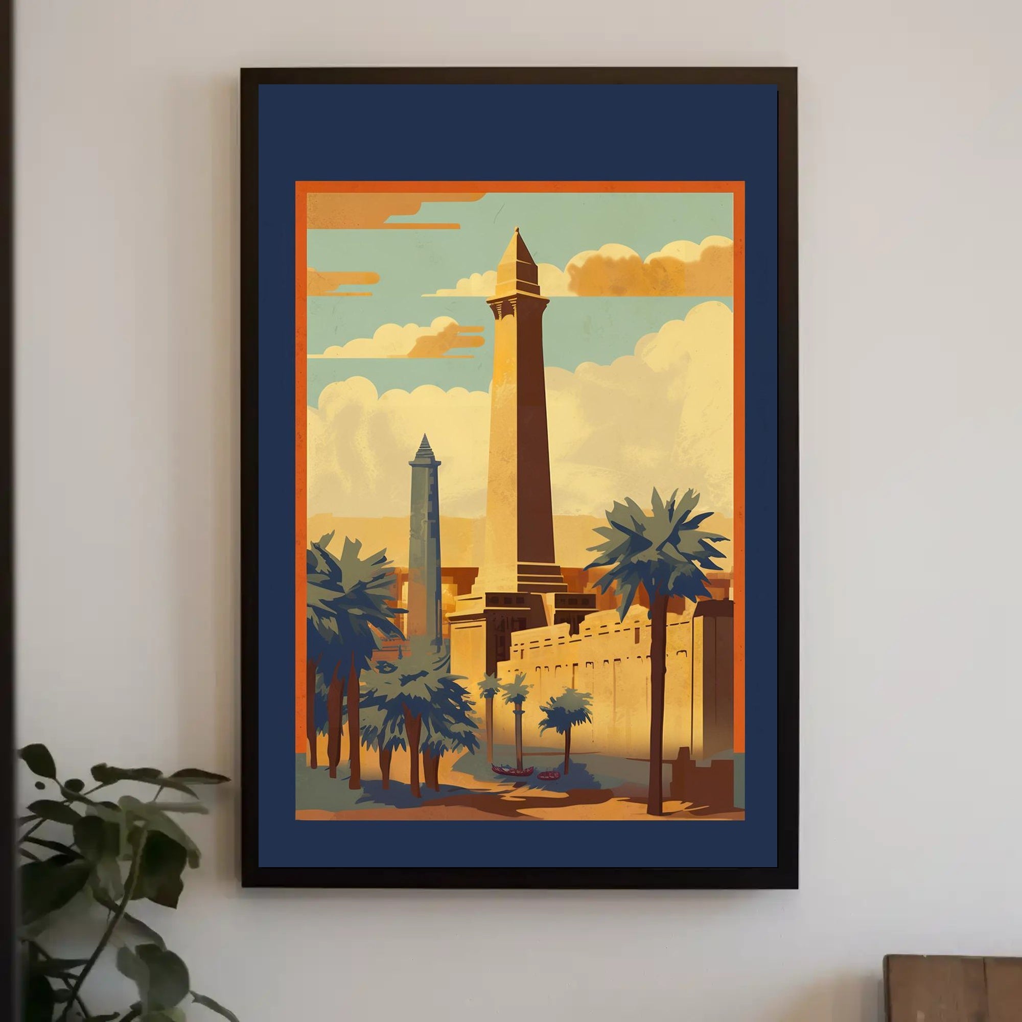 Ancient Egyptian Landscape Poster