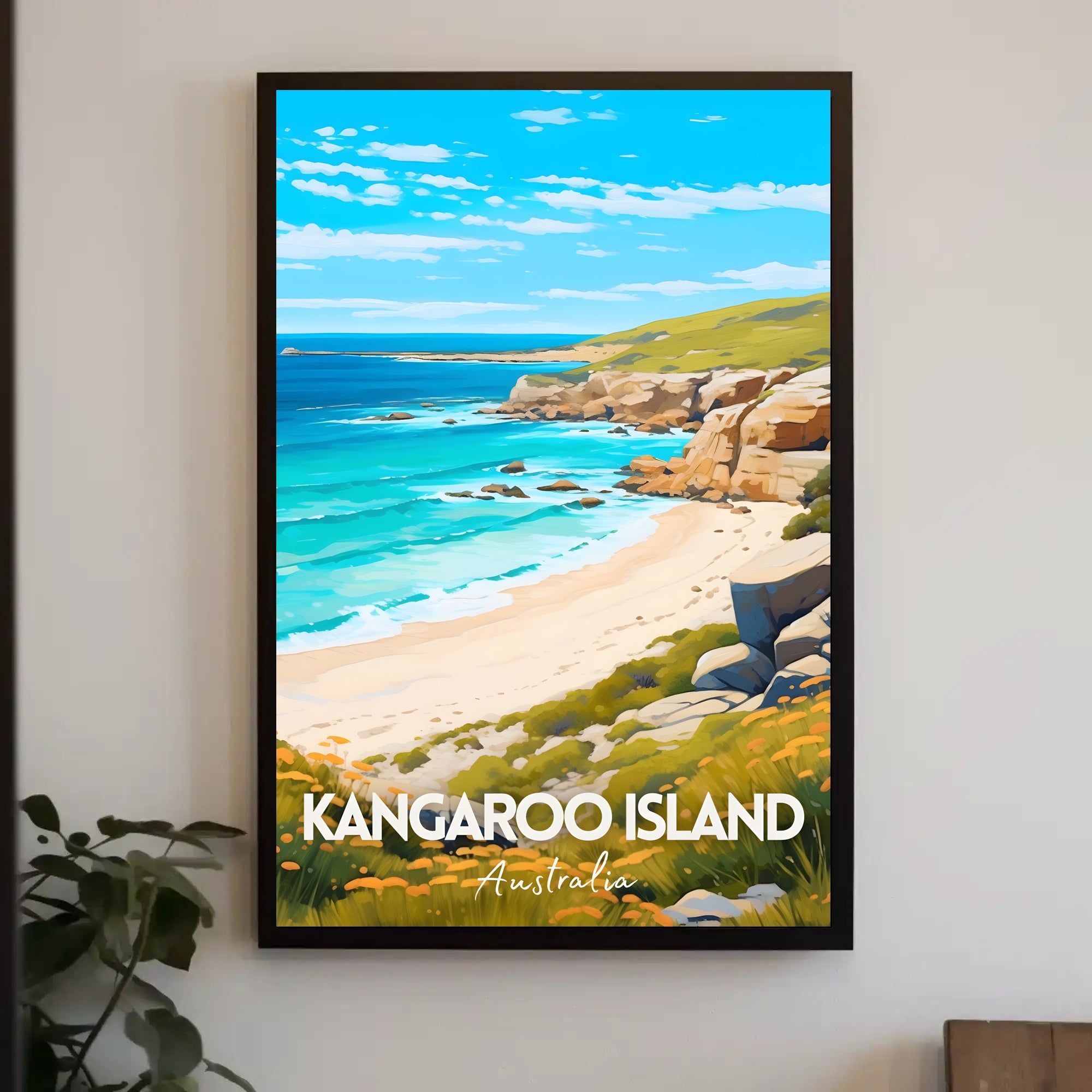 Kangaroo Island Scenic Escape - Travel Poster