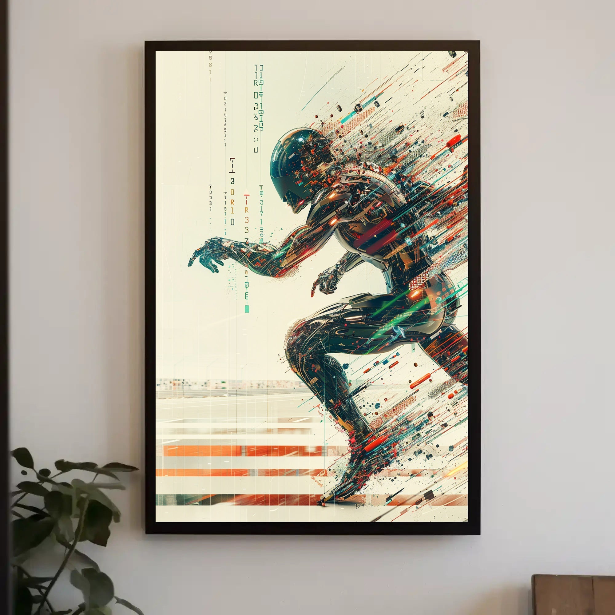 Dynamic Sports Balls Explosion Poster Art PosterGoat