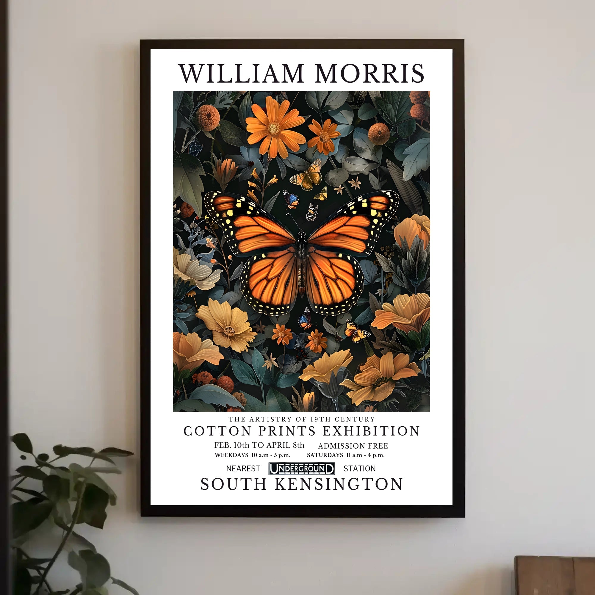 William Morris Floral Art Print Artistic Poster
