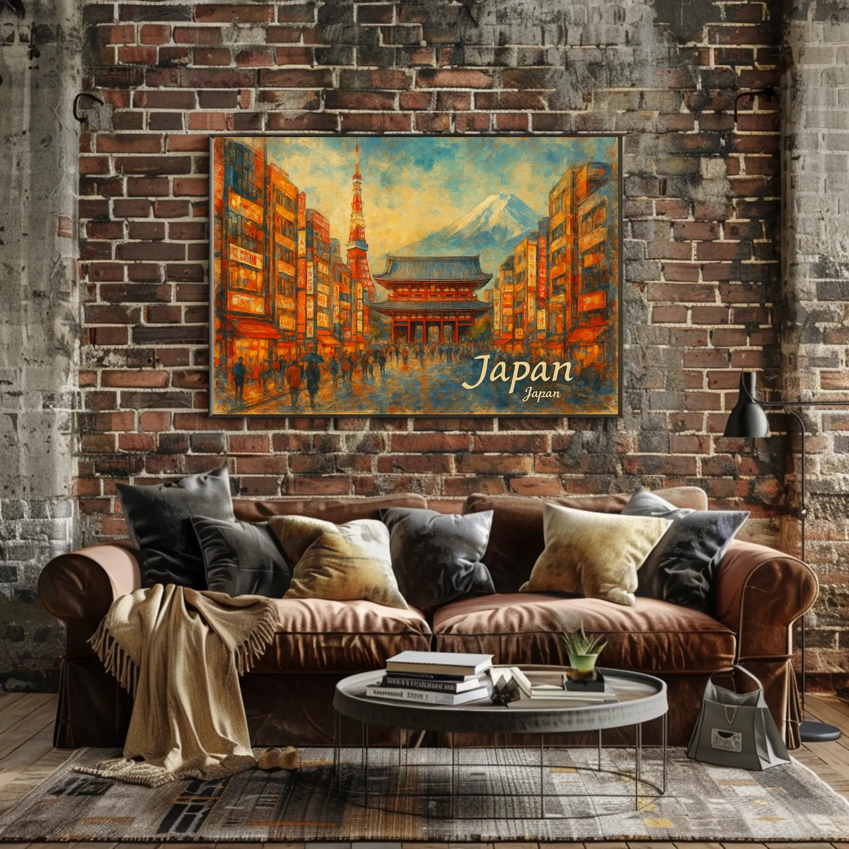 Vibrant Japan Poster