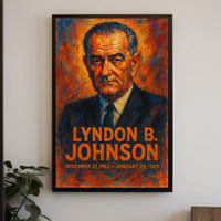 Lyndon B. Johnson 36Th President Poster