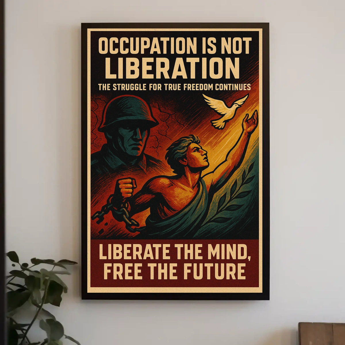 Liberation And Freedom Poster