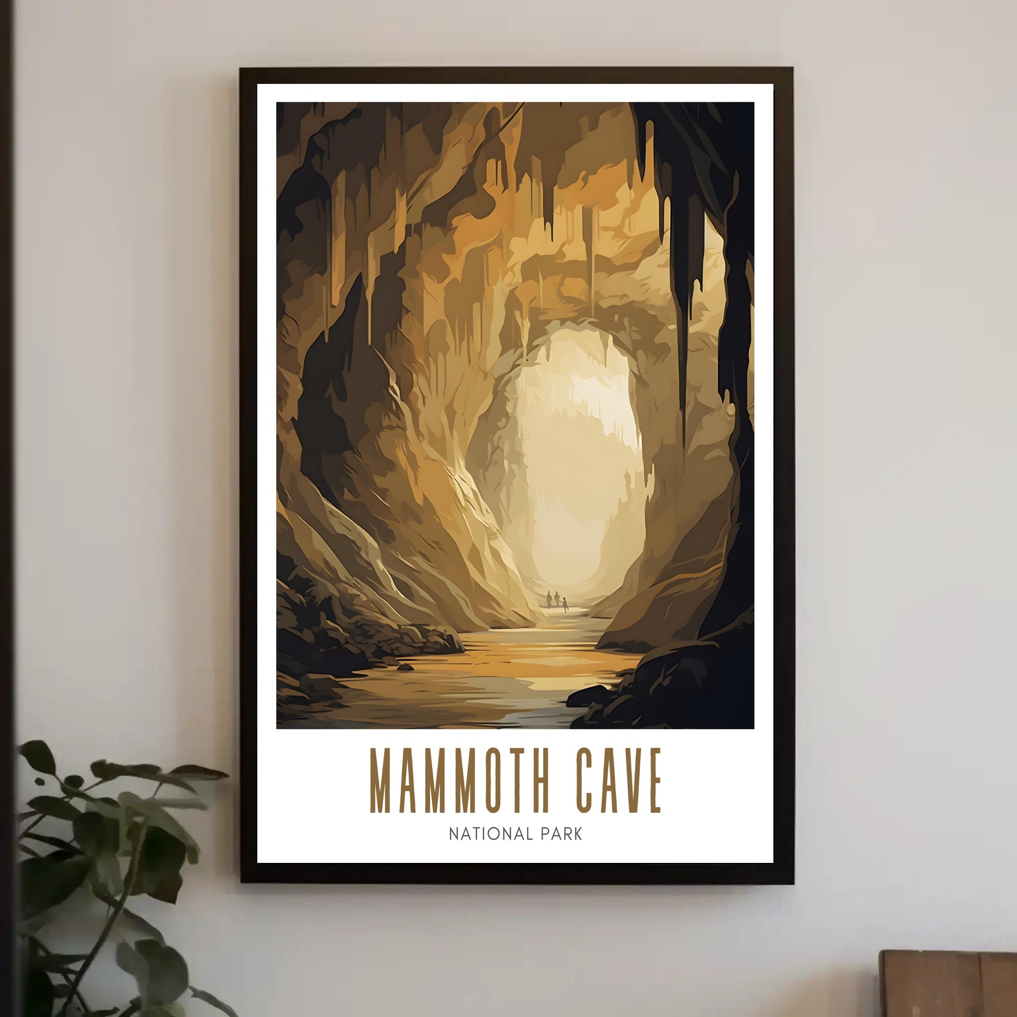 Mammoth Cave National Park Poster Vintage Print