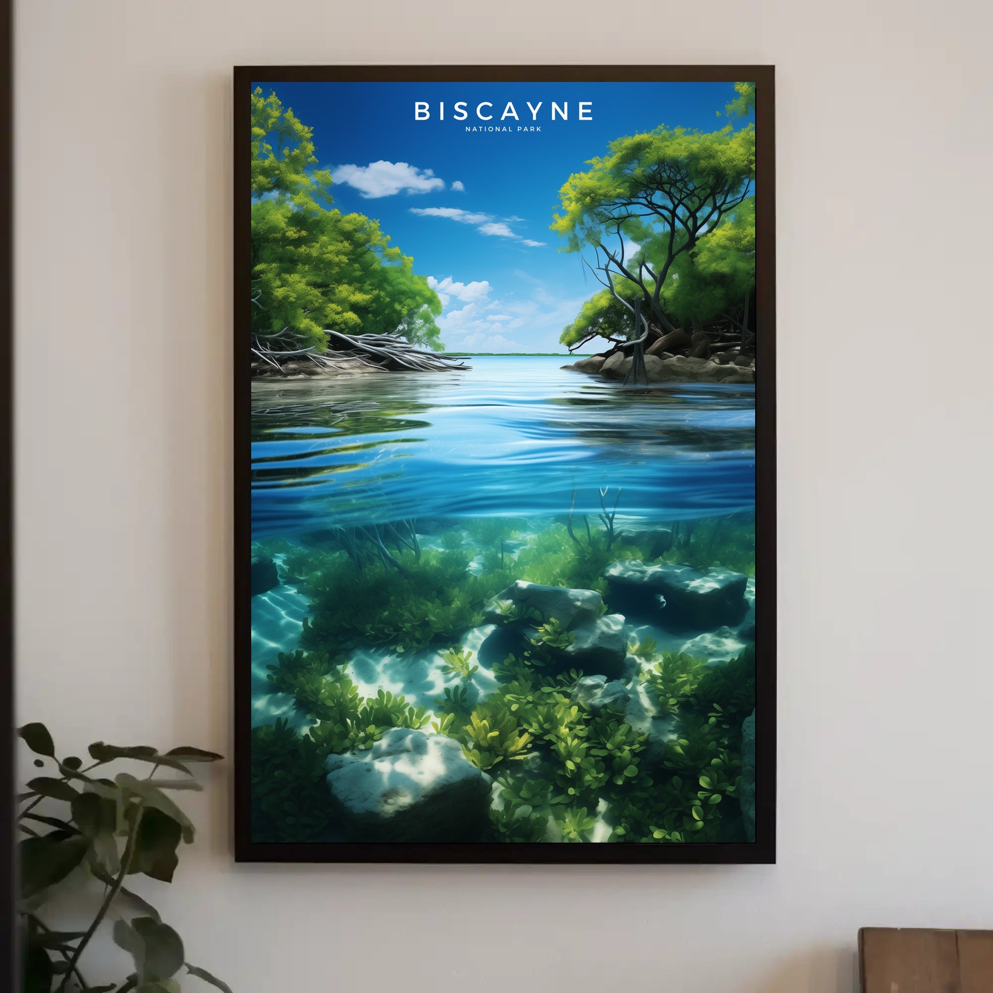 Biscayne National Park Serenity Travel Poster