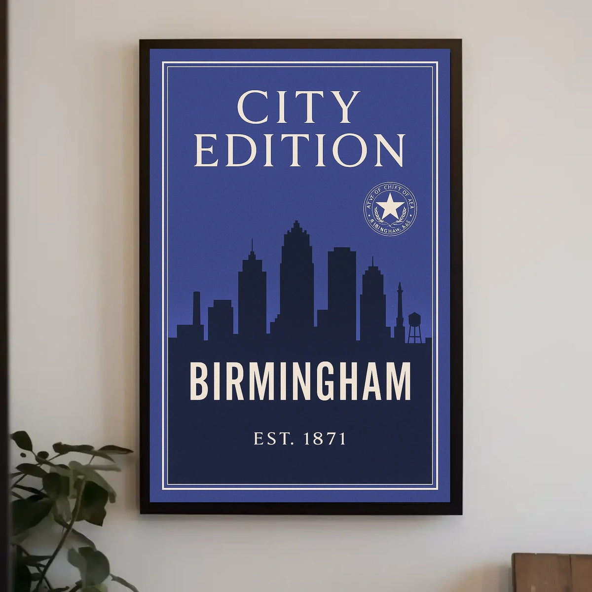 Birmingham City Edition Poster