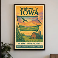 Welcome to Iowa Poster