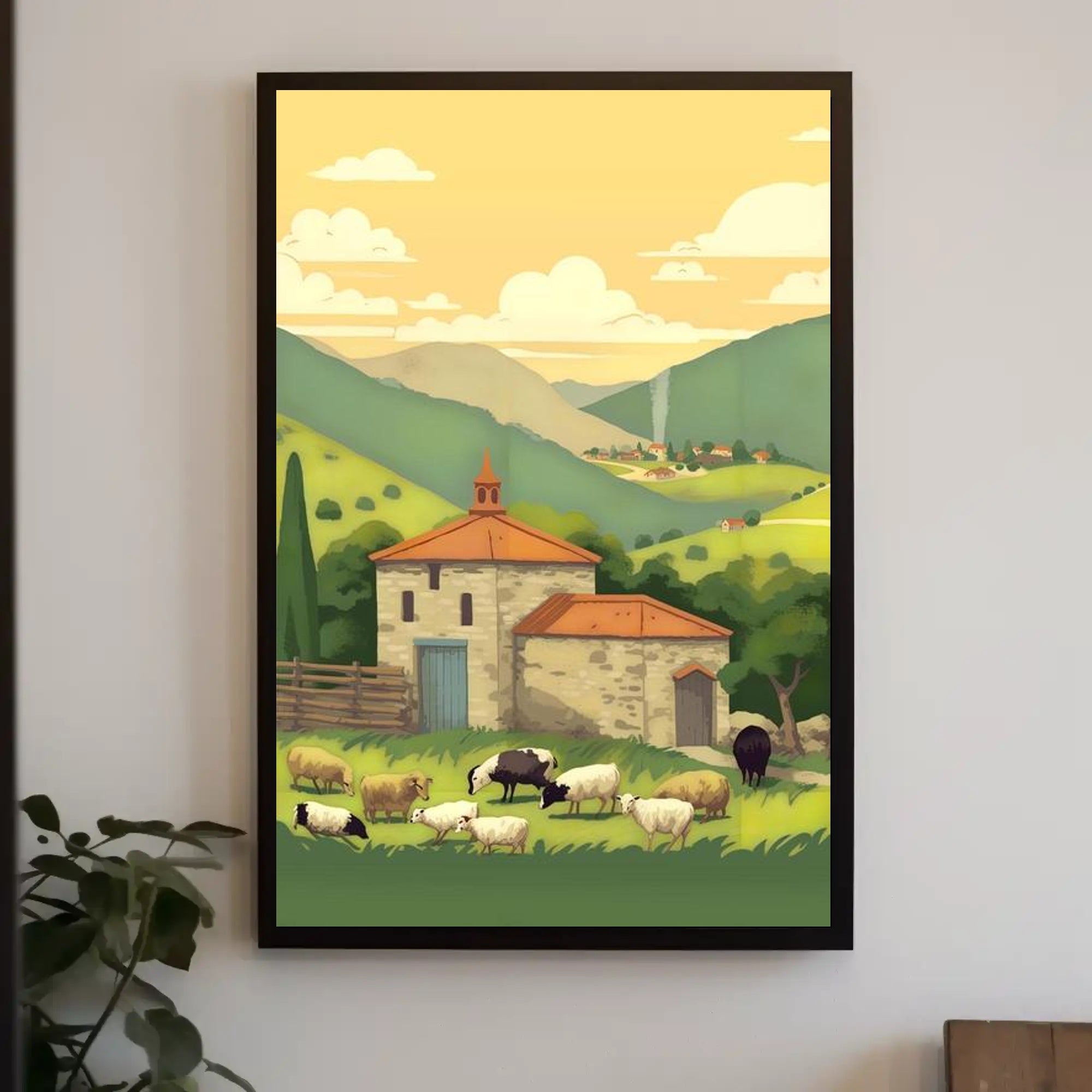 Pastoral Tranquility Poster