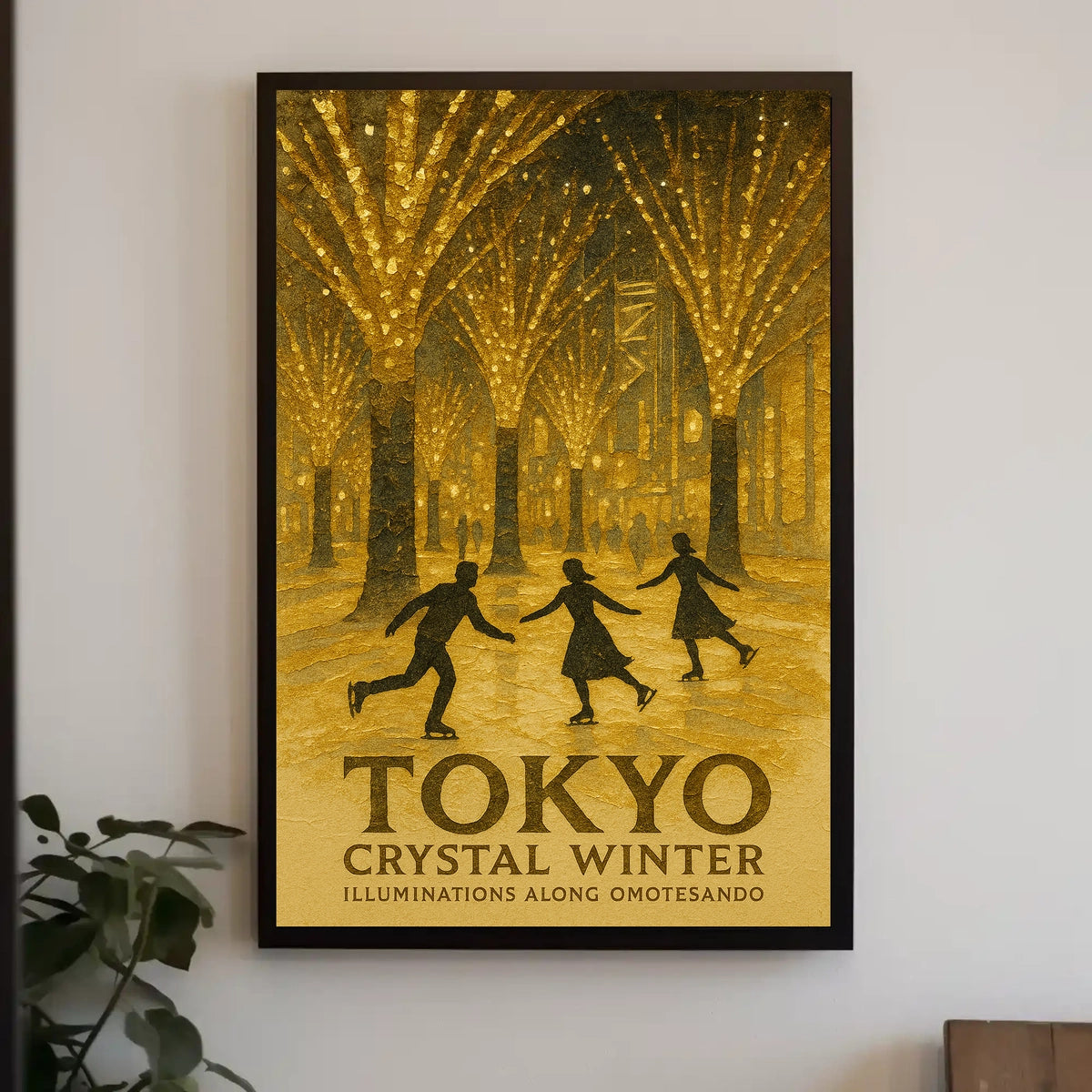 Tokyo Crystal Winter Poster