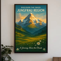 Discover the Swiss Jungfrau Region Poster