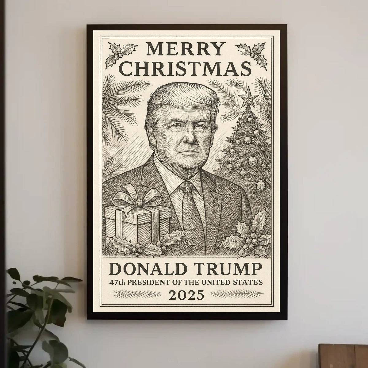 Donald Trump 47th President Poster