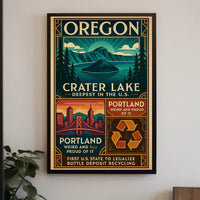 Oregon Culture and Pride Poster