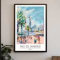 Rio de Janeiro Vibes Poster PosterGoat