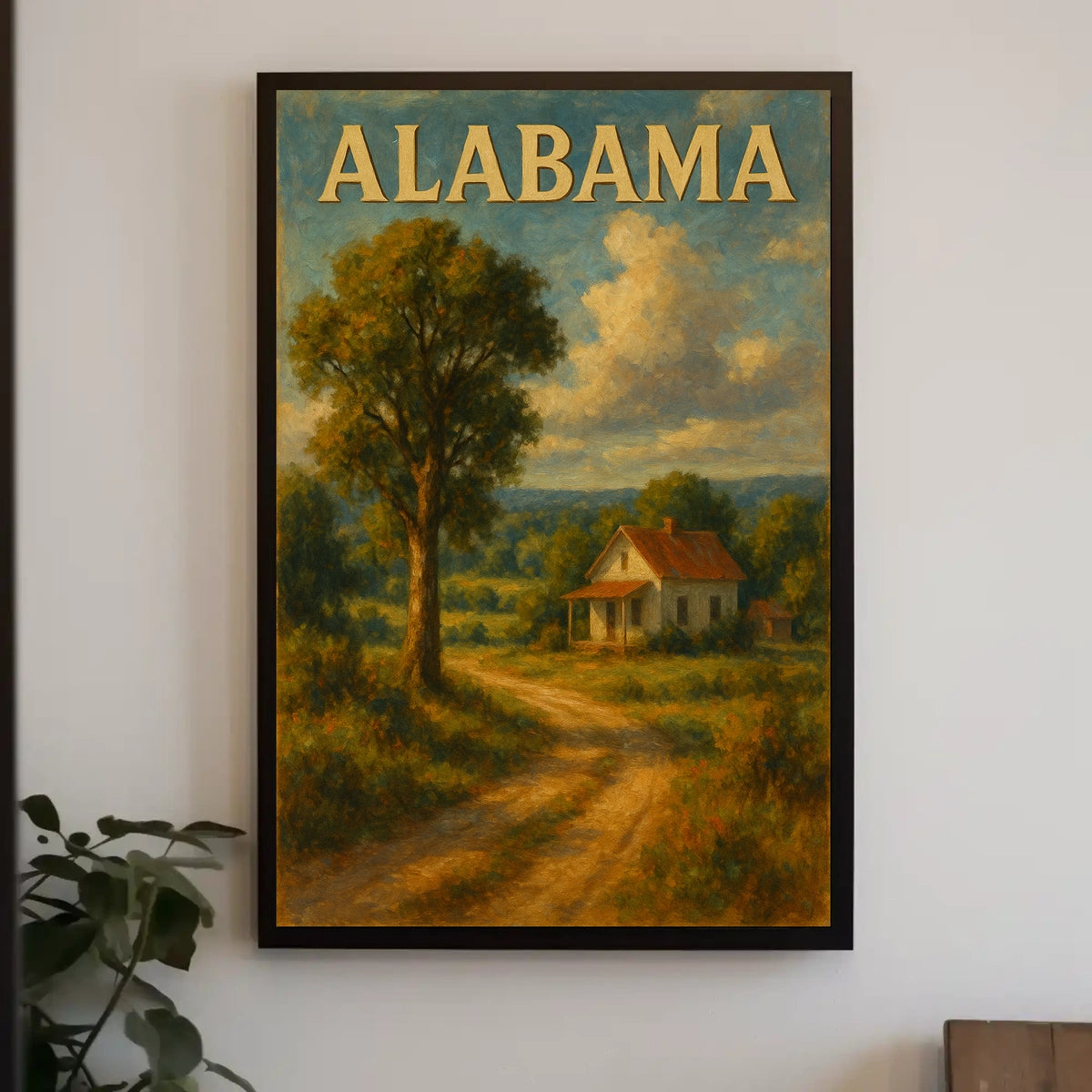 Alabama Countryside Poster