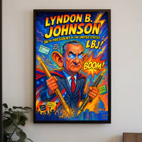 Lyndon B. Johnson 36th President Poster PosterGoat