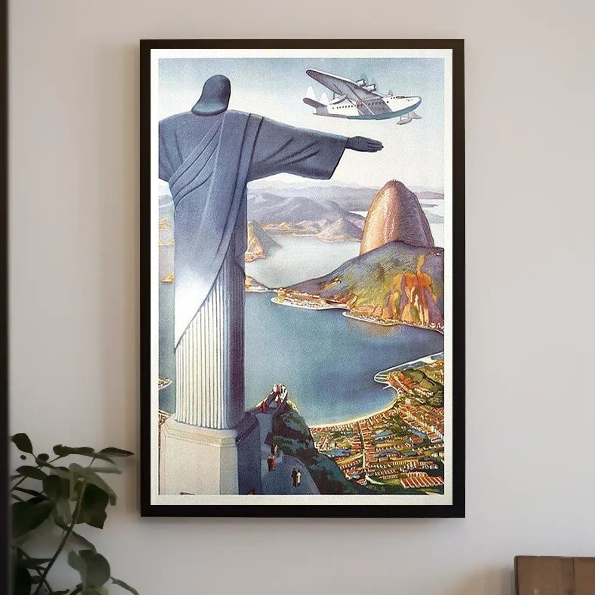 Soaring Over Rio Poster PosterGoat