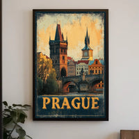 Prague A Timeless Cityscape Poster