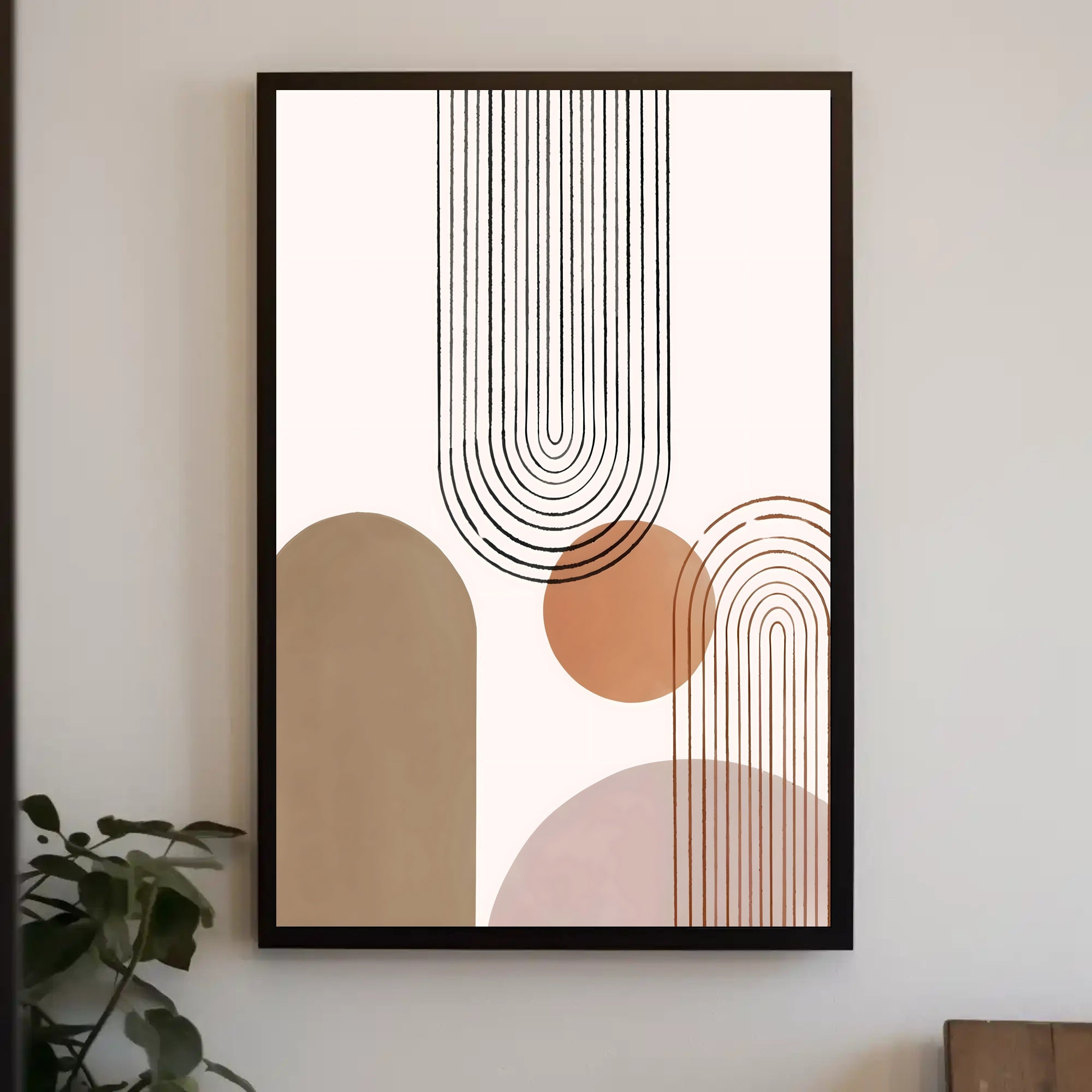 Abstract Harmony Poster