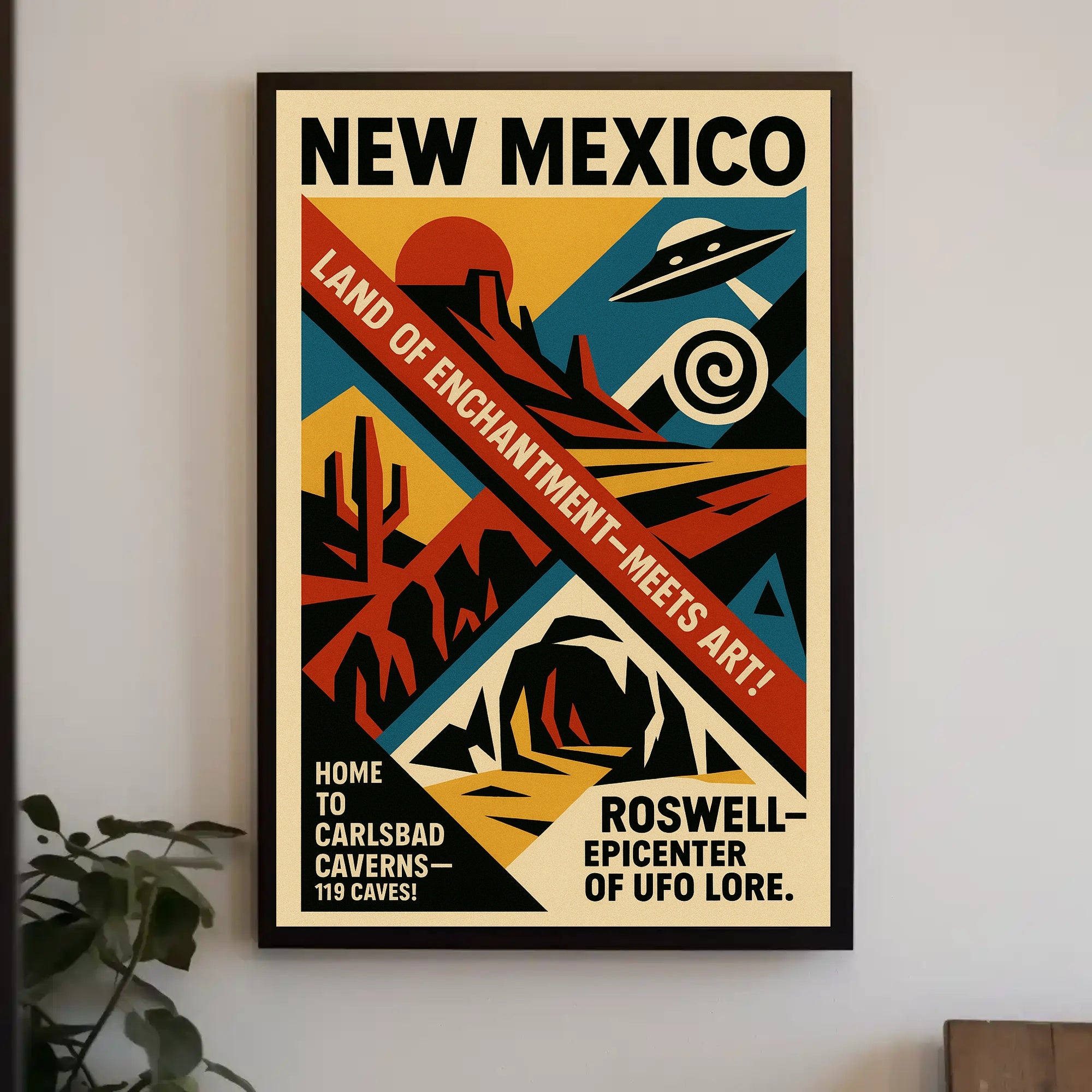 New Mexico Land of Enchantment Poster