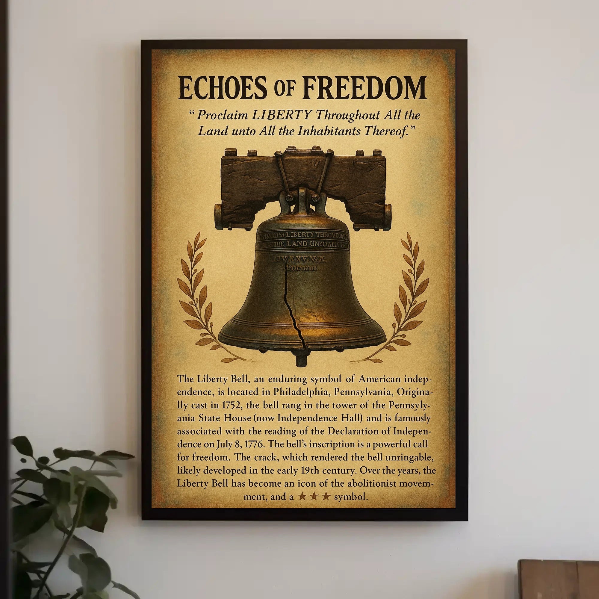 Echoes of Freedom Poster PosterGoat