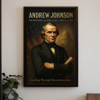 Andrew Johnson 17th President Poster