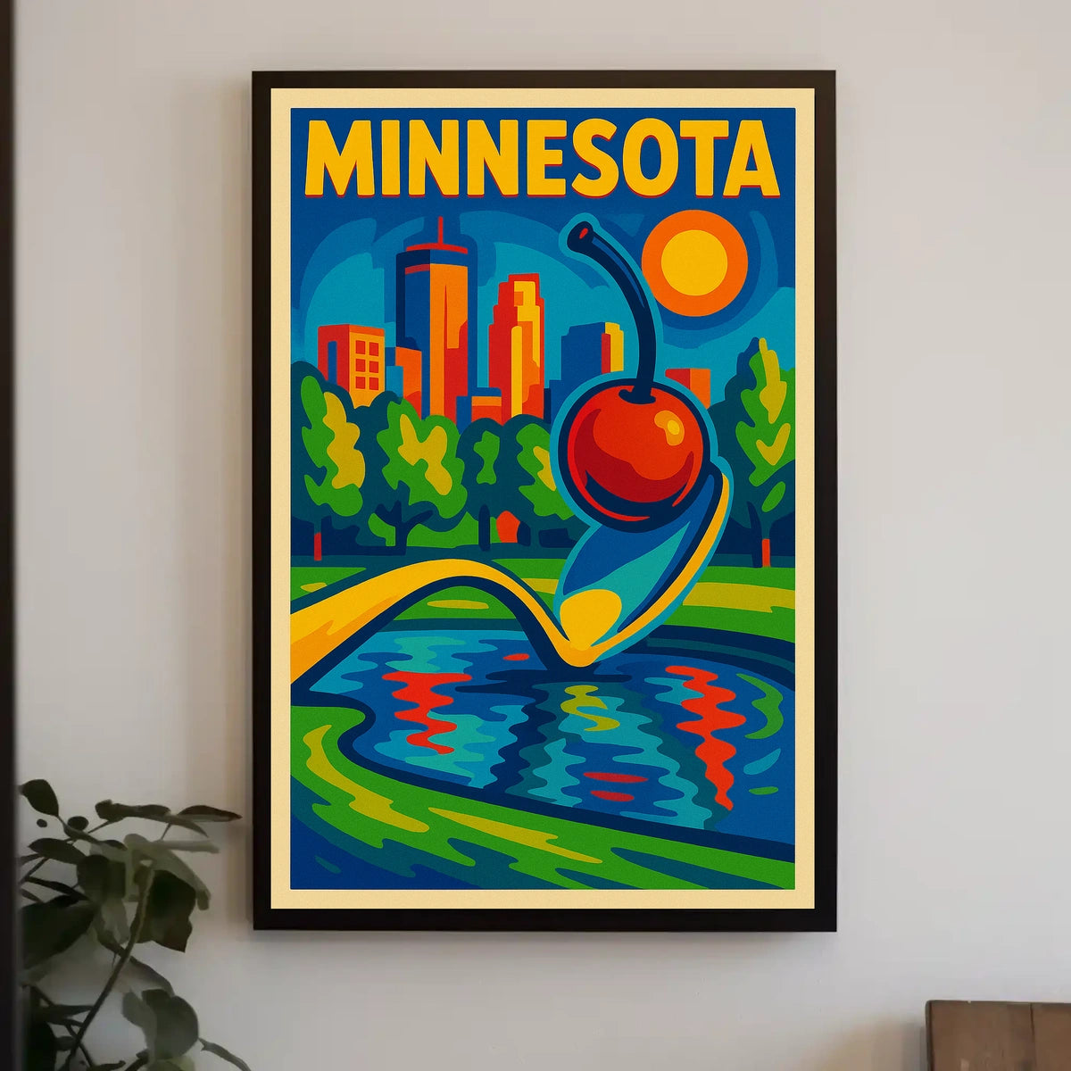 Minnesota Art Poster