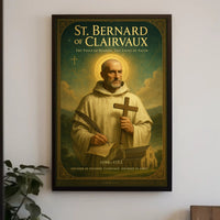 St. Bernard of Clairvaux Poster PosterGoat