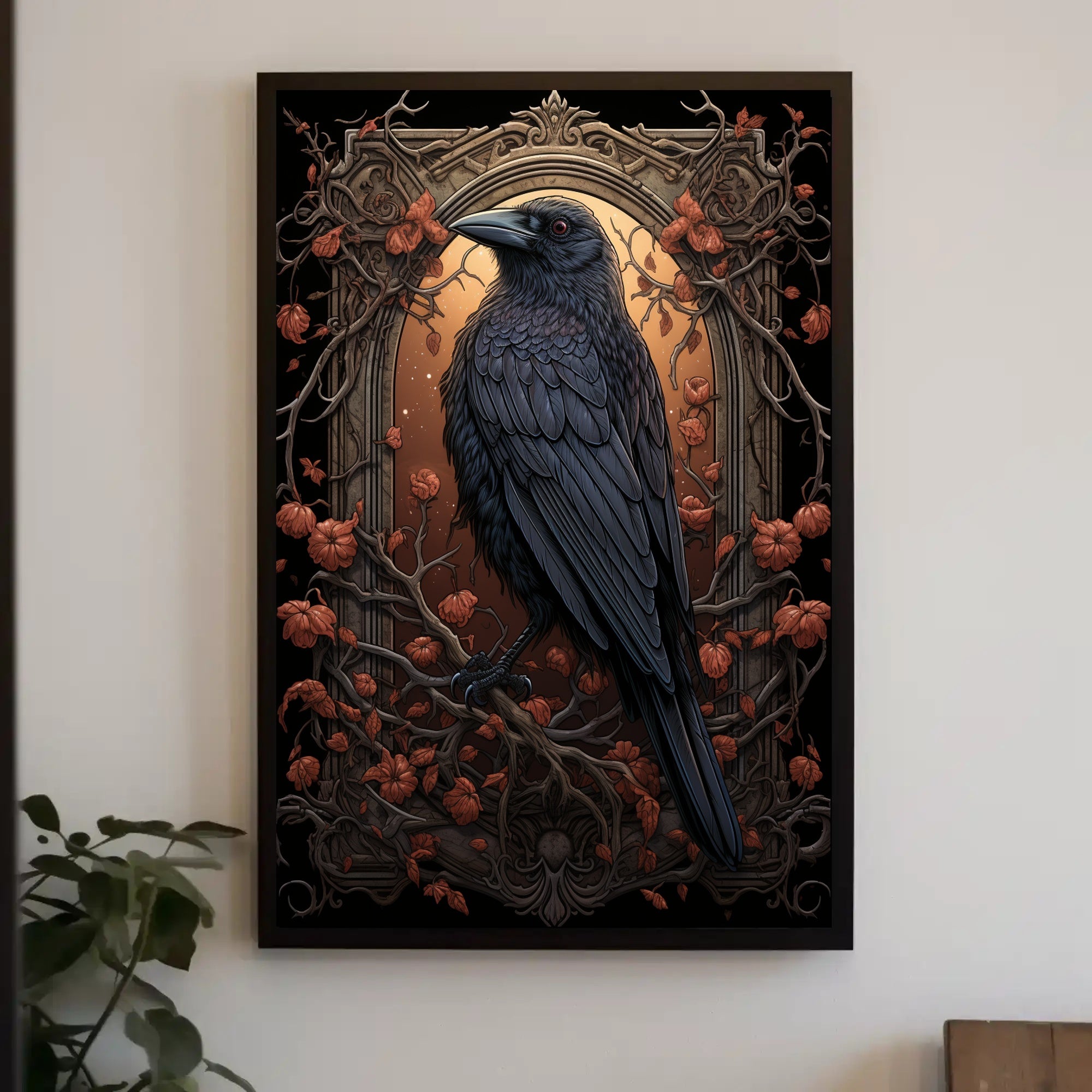 The Enigmatic Raven Poster