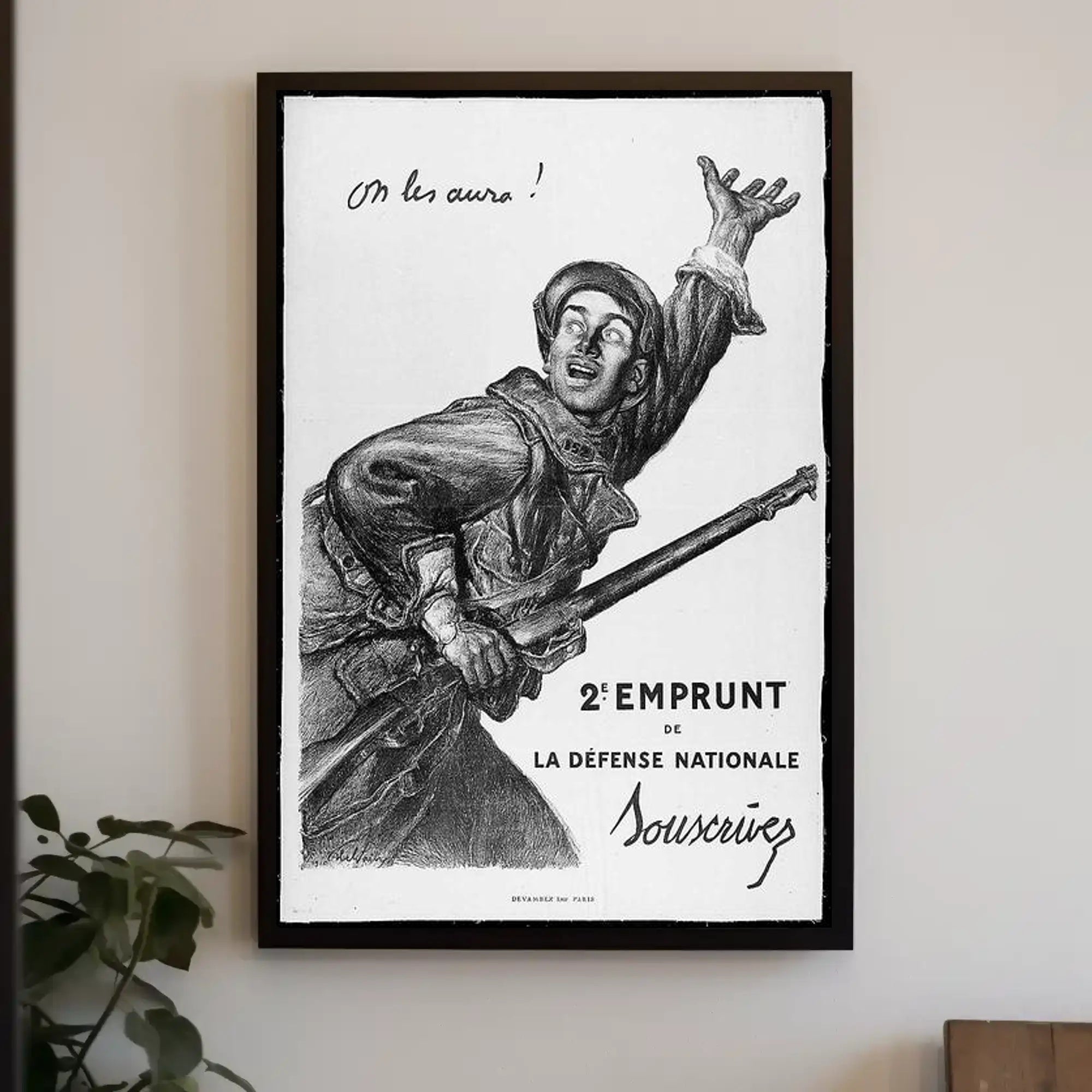 French National Defense Loan Poster PosterGoat