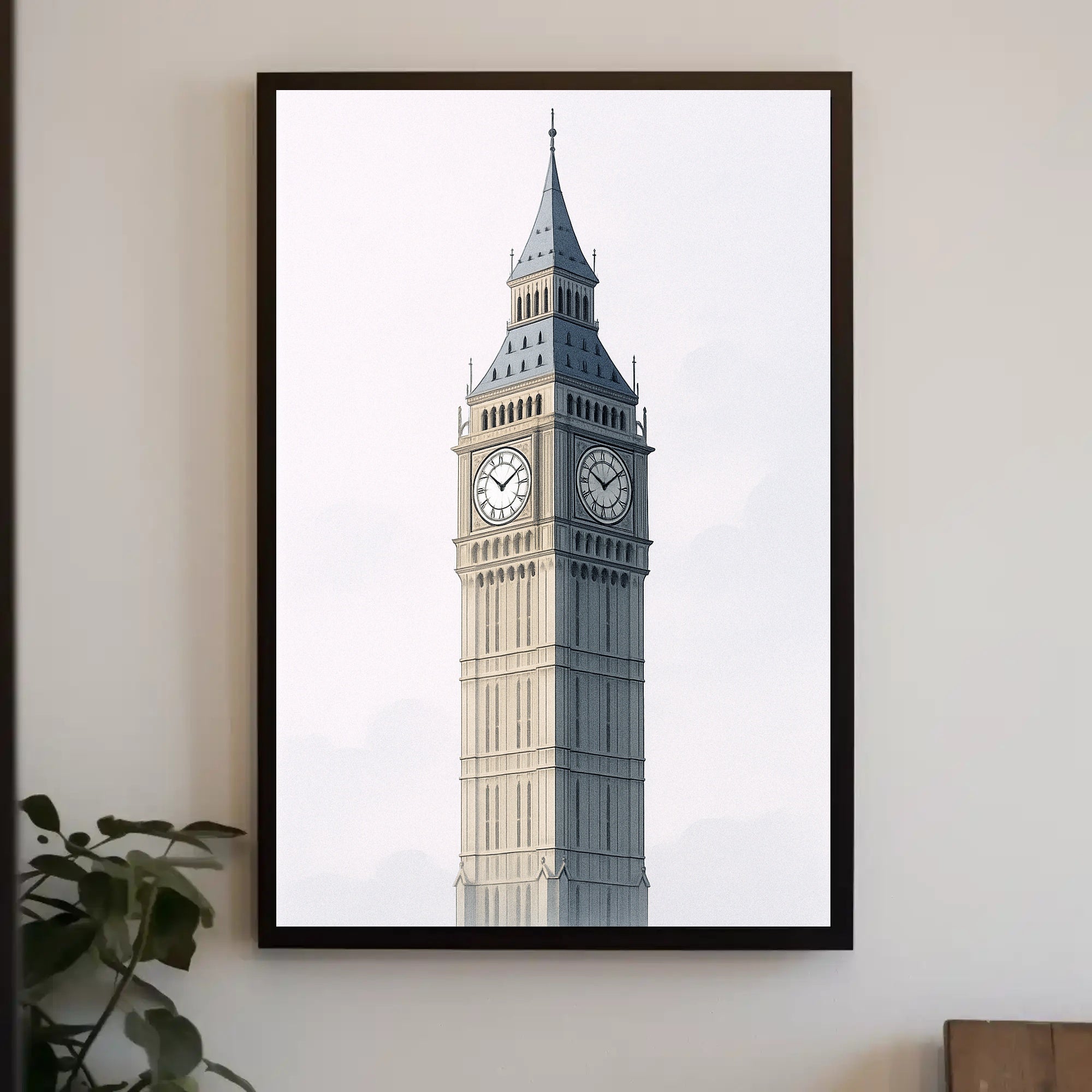 Iconic Landmark Illustration Poster PosterGoat