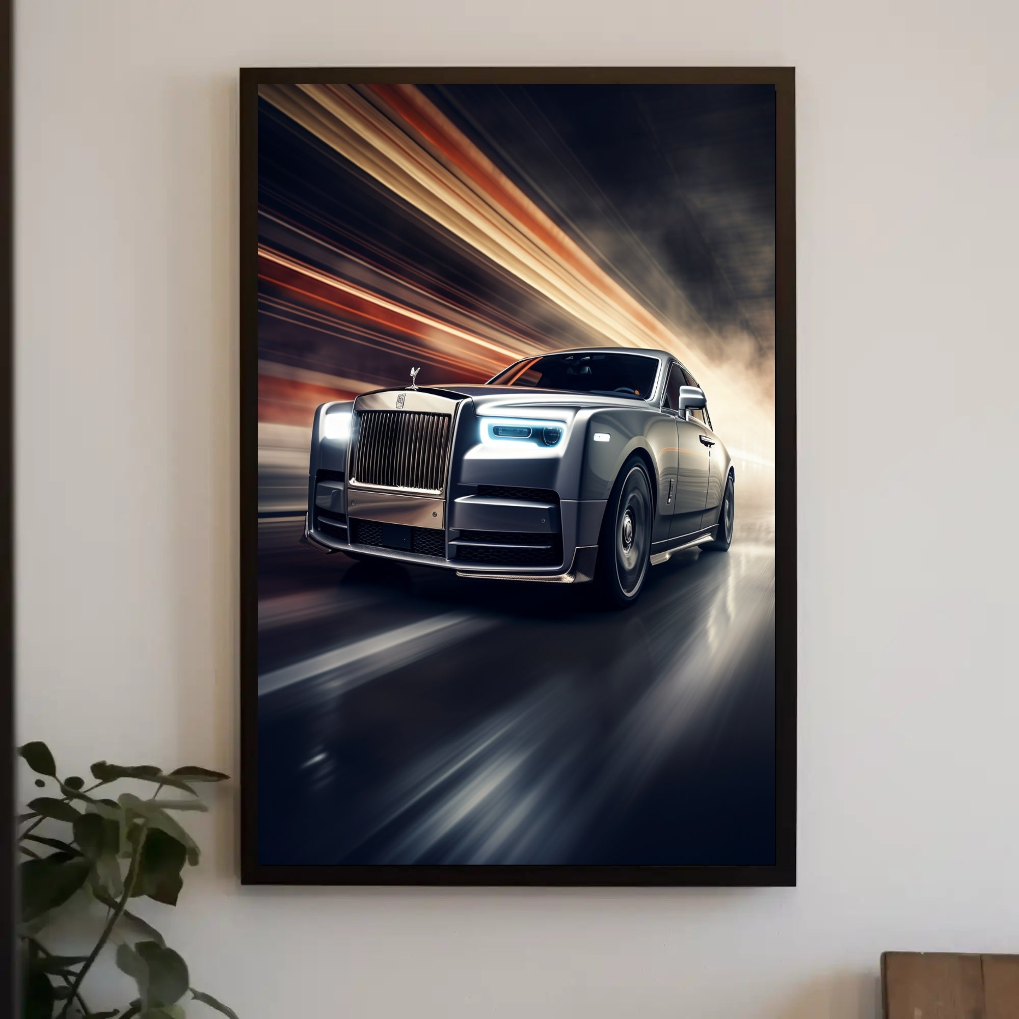 Luxurious Speed Poster PosterGoat