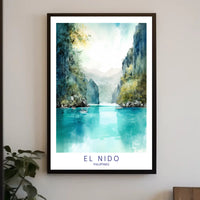 El Nido Tranquility Poster PosterGoat