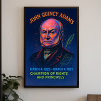 John Quincy Adams 6th President Poster