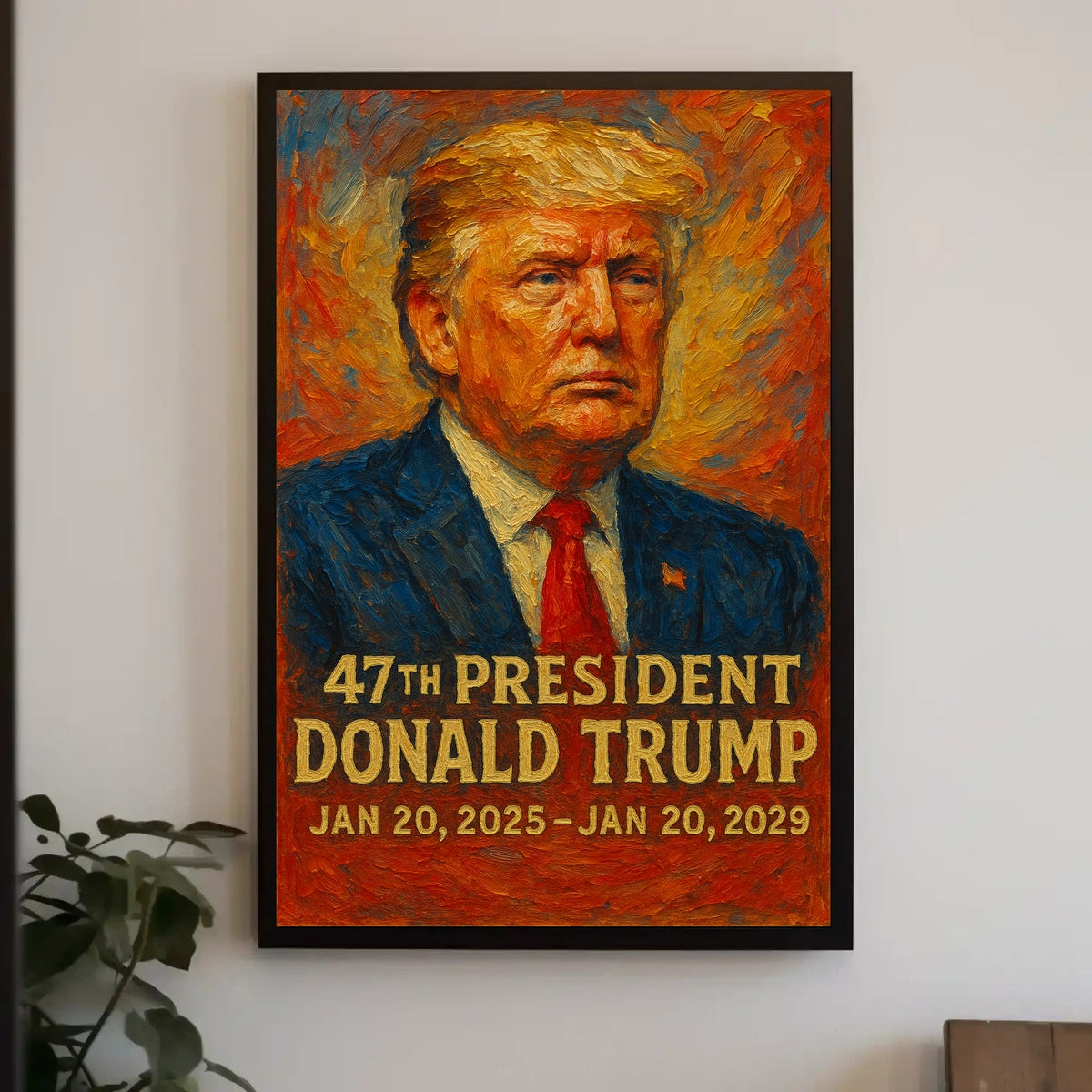Donald Trump 47th President Poster