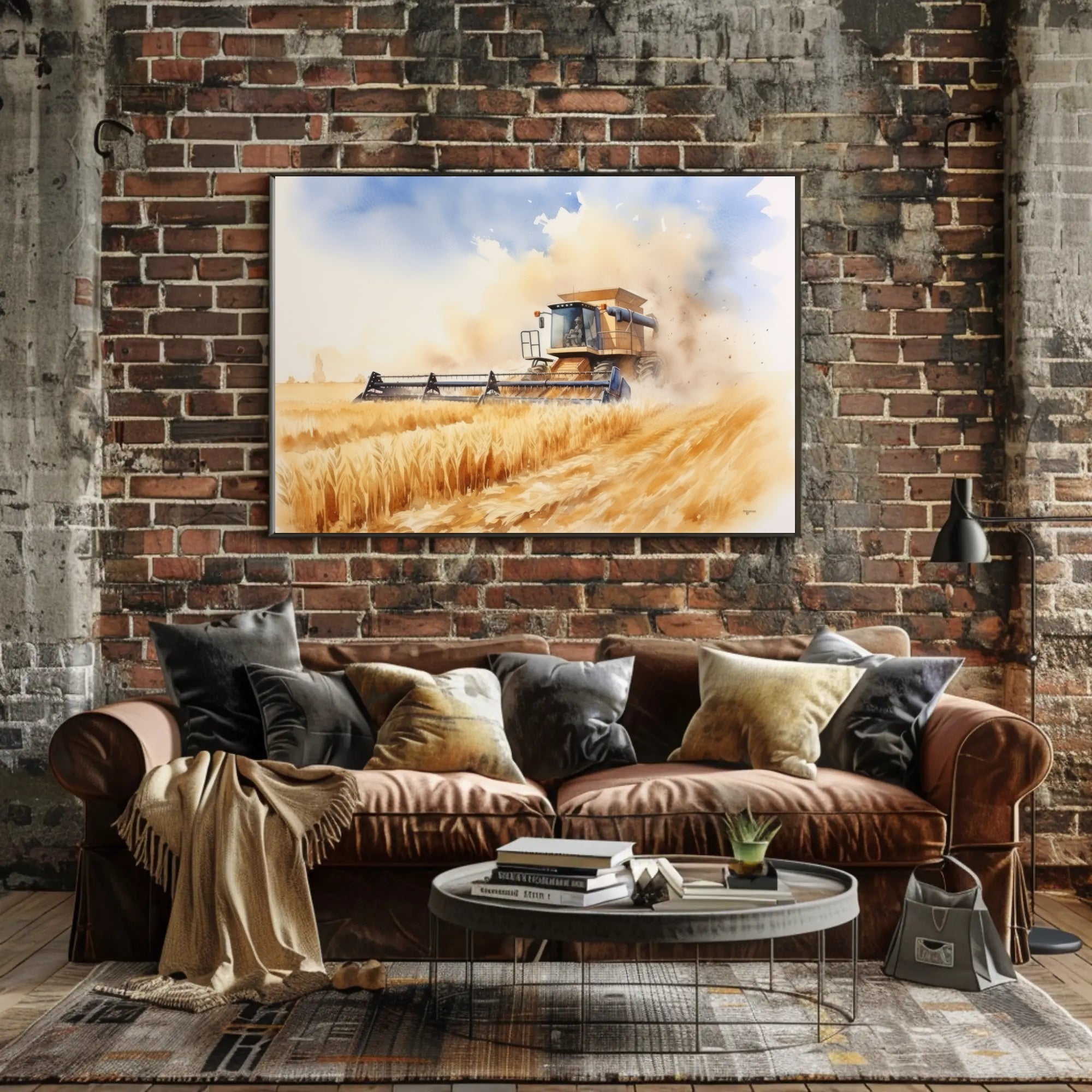 Harvesting the Fields Poster