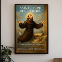 Saint Joseph of Cupertino Poster PosterGoat