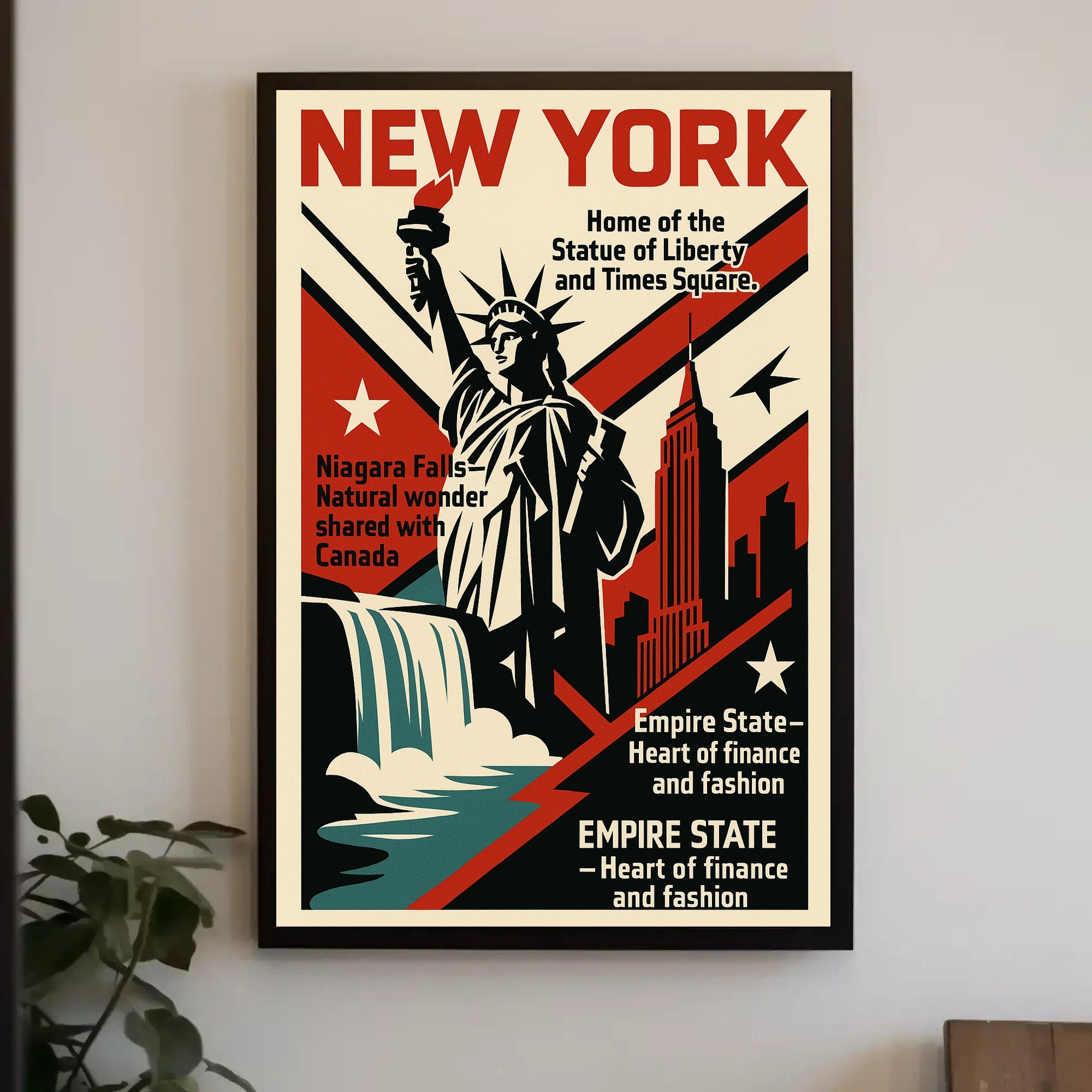 New York Icons Poster