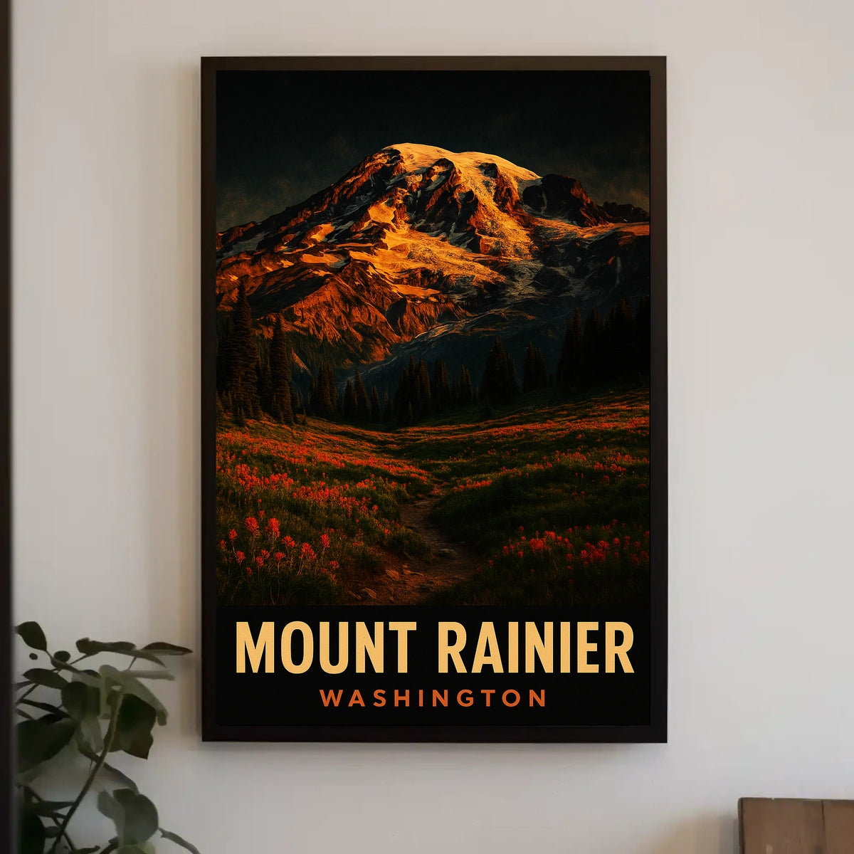 Mount Rainier Poster