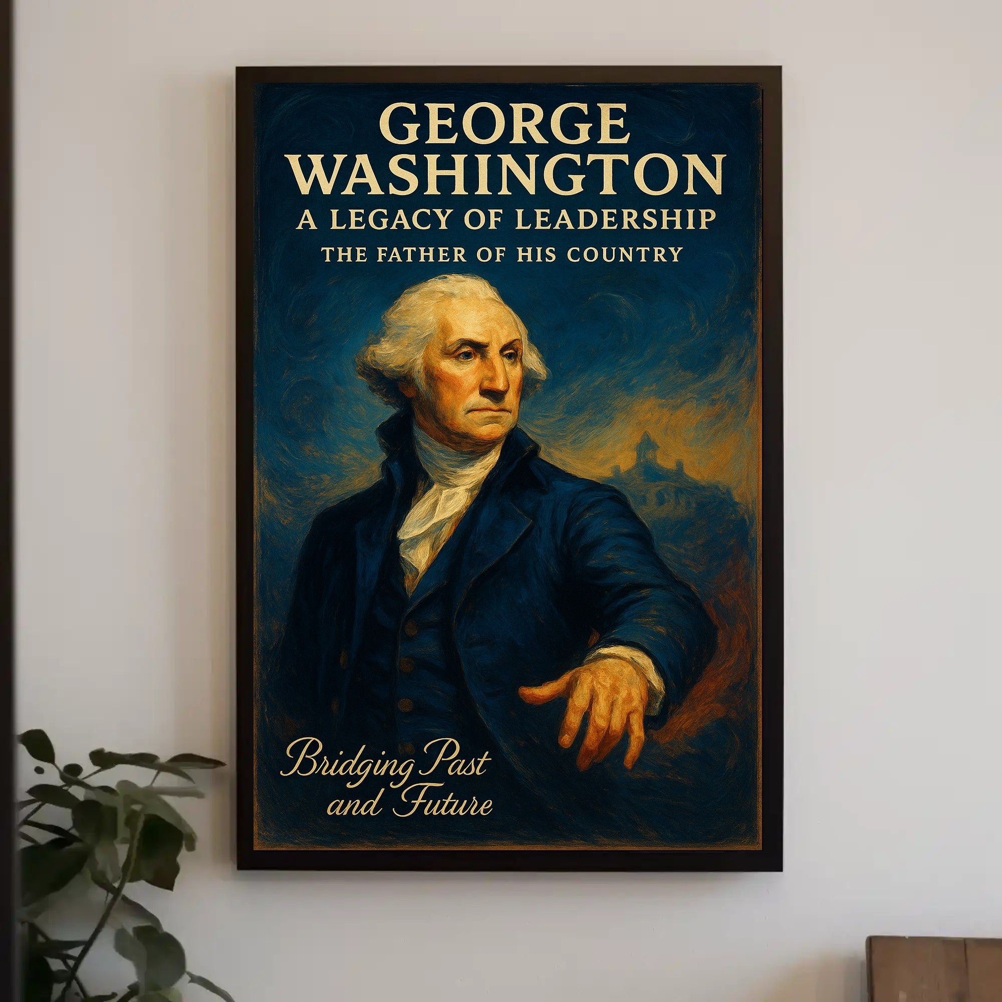 George Washington A Legacy of Leadership Poster PosterGoat