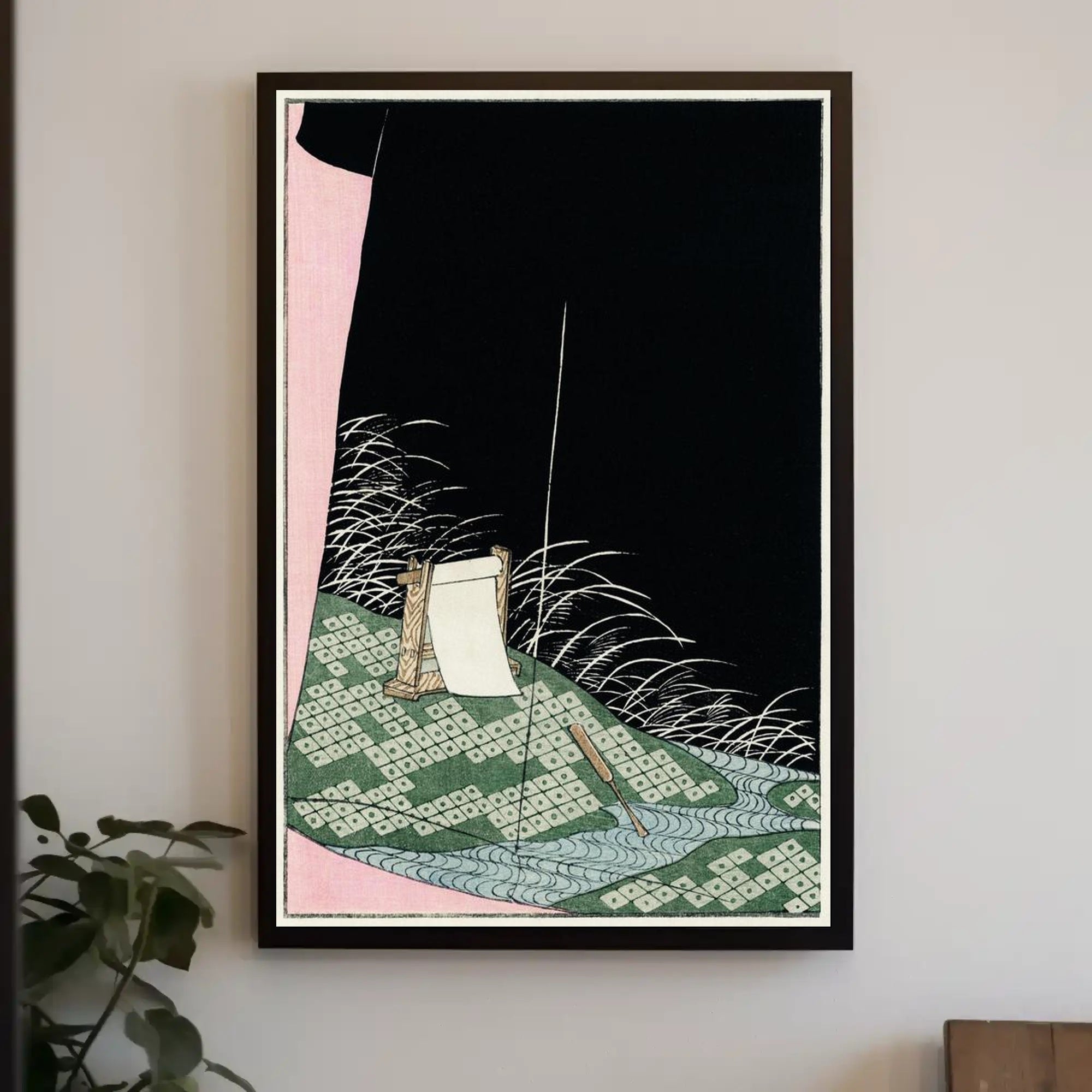 Serene Night by the River Poster