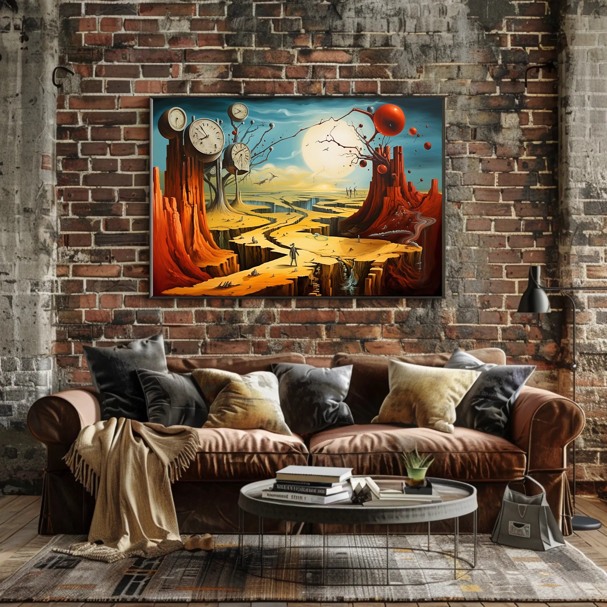 Surreal Dreamscape in a Fantasy or Mythology Poster